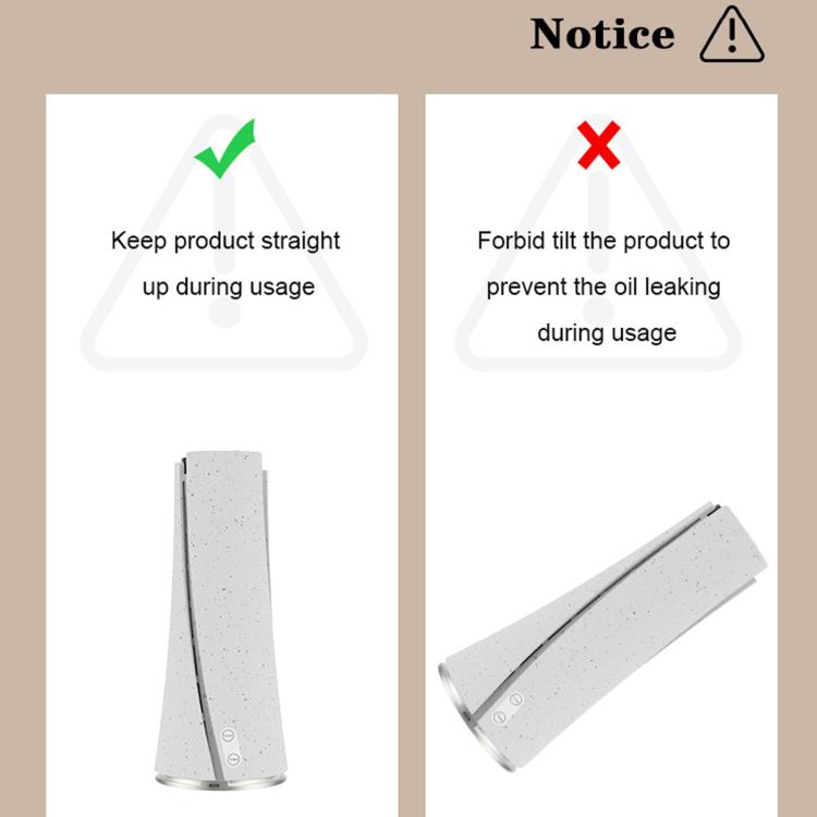 Dual-Fluid Smart Rechargeable Aromatherapy Diffuser Fragrance Mist Spreader - White