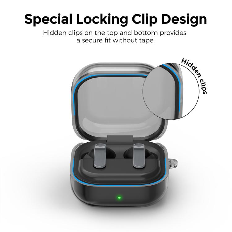 For Galaxy Buds4 / Buds4 Pro AhaStyle WG196 Split-Design TPU Protective Case