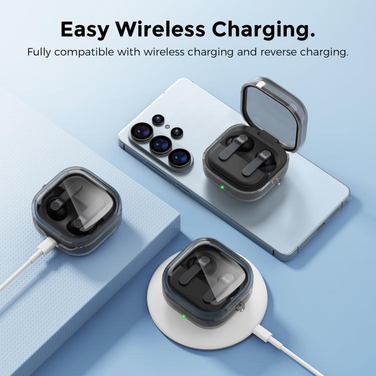 For Galaxy Buds4 / Buds4 Pro AhaStyle WG196 Split-Design TPU Protective Case