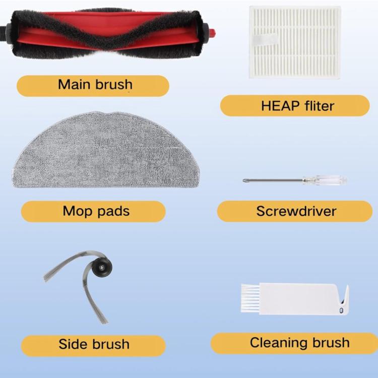 For Roborock Q7 M5 Robot Vacuum Cleaner Replacement Parts, Spec: Edge Brush
