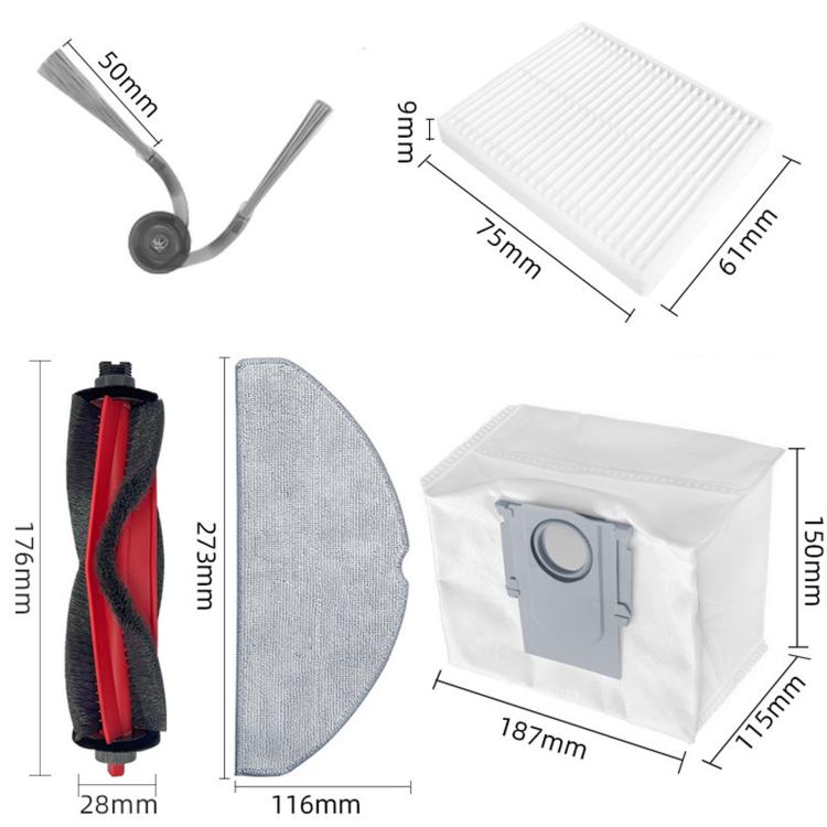 For Roborock Q7 M5 Robot Vacuum Cleaner Replacement Parts, Spec: Roller Brush