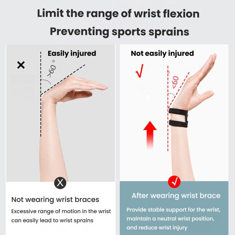 Sports Wrist Support Yoga Accessory Fitness Wrist Support, Size: M