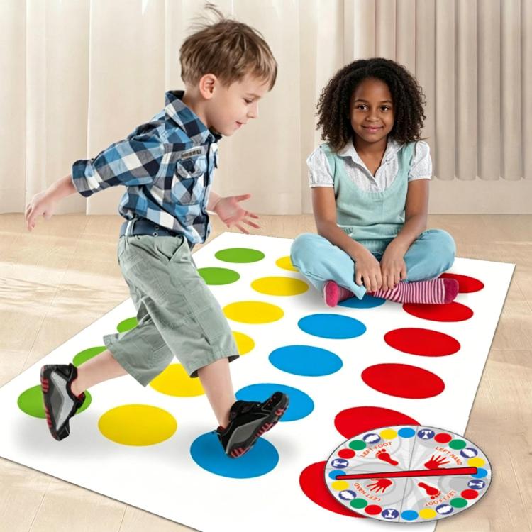 Children Interactive Dance Mat Multi-Family Party Game - Color Box