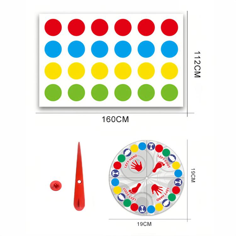 Children Interactive Dance Mat Multi-Family Party Game - Color Box
