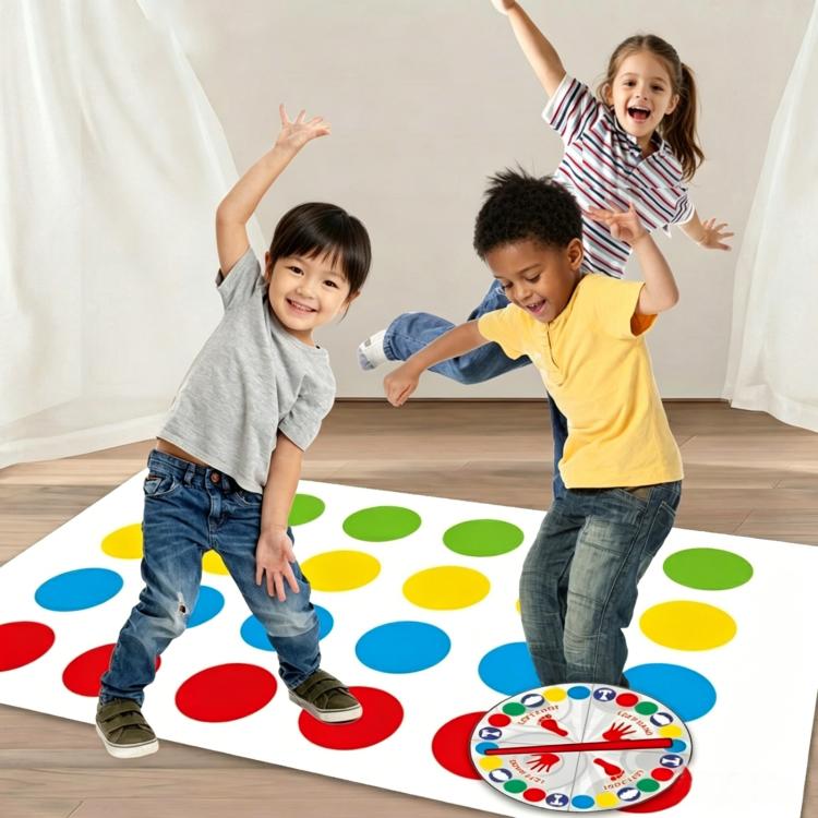 Children Interactive Dance Mat Multi-Family Party Game - Color Box