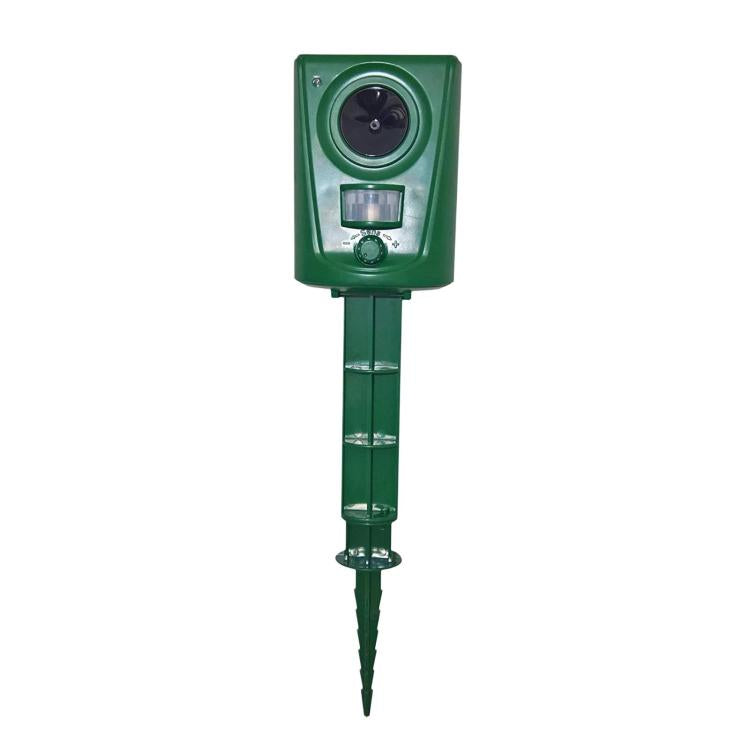 Outdoor Waterproof Infrared Animal Repeller, High-Power Ultrasonic Weasel Repellent