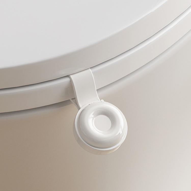 Toilet Seat Lifter Handle Adjustable Sanitary Toilet Lid Lifter For Bathroom Hygiene, Anti-Dirty No-Touch Toilet Cover Handle - White