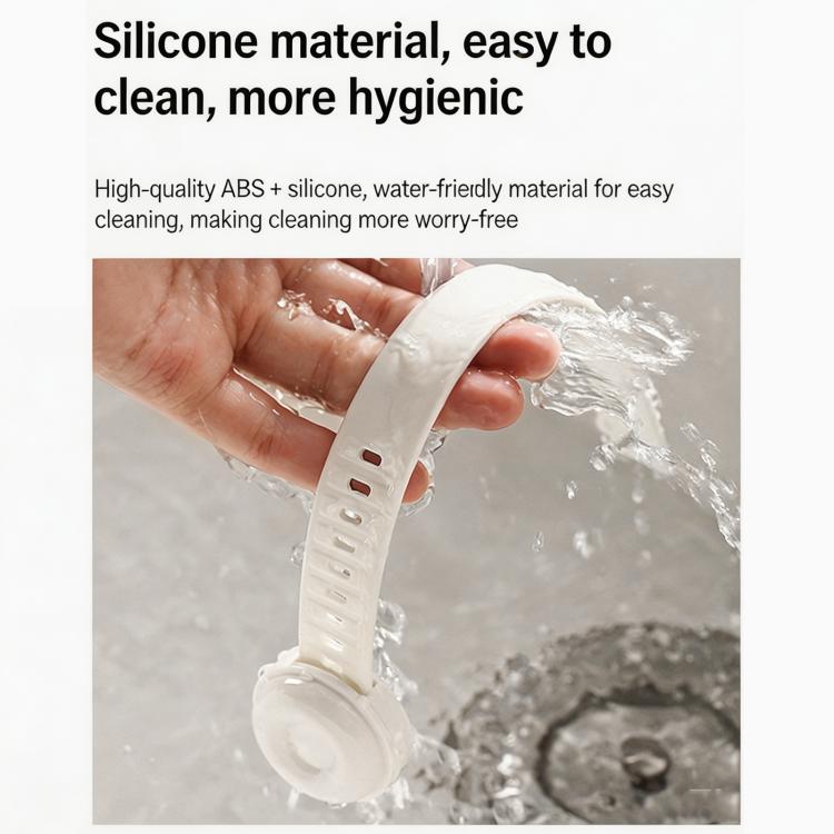 Toilet Seat Lifter Handle Adjustable Sanitary Toilet Lid Lifter For Bathroom Hygiene, Anti-Dirty No-Touch Toilet Cover Handle - White