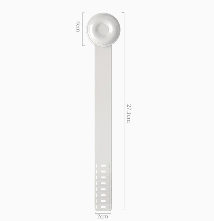 Toilet Seat Lifter Handle Adjustable Sanitary Toilet Lid Lifter For Bathroom Hygiene, Anti-Dirty No-Touch Toilet Cover Handle - White