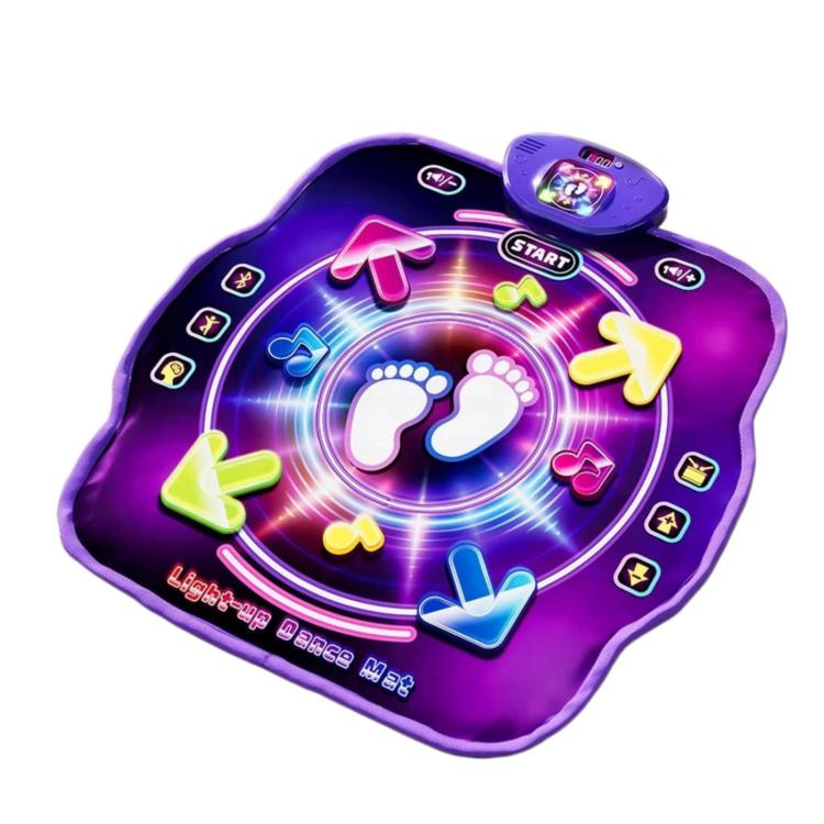 Kids Light-Up Arrow Dance Mat, Bluetooth Musical Fitness Game Pad, Spec: Single Lamp