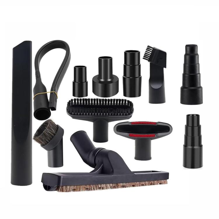 12 In 1 Universal Vacuum Cleaner Attachment Kit With 32mm & 35mm Adapter Replacement Vacuum Brushes For Shop Vac, Shark, Hoover