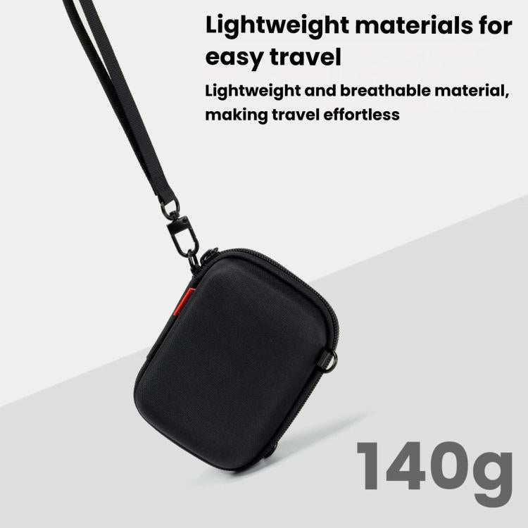 Cwatcun H45 3.0 Portable CCD Camera Bag Single-Shoulder EVA Mirrorless Compact Cameras Storage Bag - Black