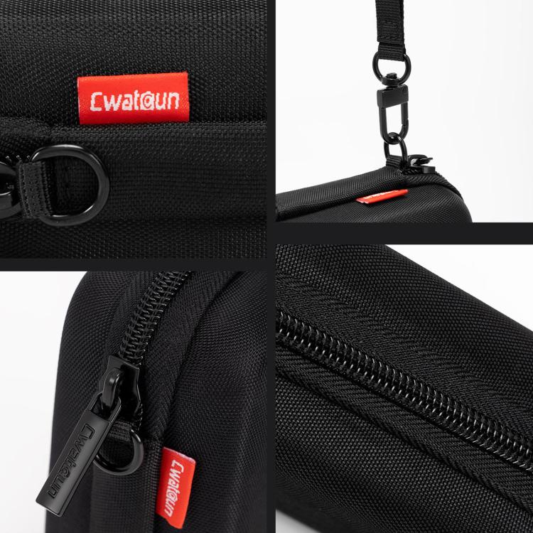 Cwatcun H45 3.0 Portable CCD Camera Bag Single-Shoulder EVA Mirrorless Compact Cameras Storage Bag - Black