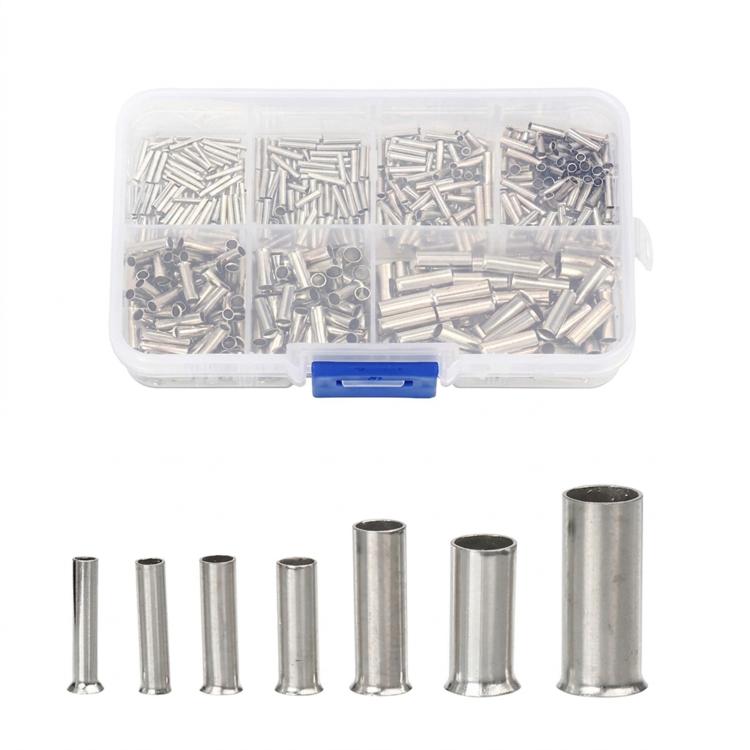 Tubular Bare Terminal Assembly Crimping Connector - 600pcs /Box