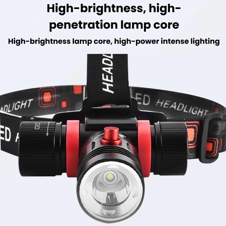 QS23 Outdoor High-Power Diving Headlamp, Waterproof LED Headlight For Rescue Lighting