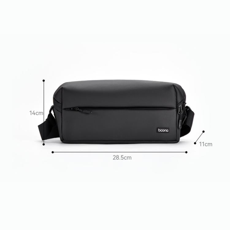 Baona BN-DJ004 Action Camera Storage Bag Shoulder Crossbody Bag, For DJI Osmo Action 4 / Action 5 Pro / Action 6 / Pocket 3 - Black