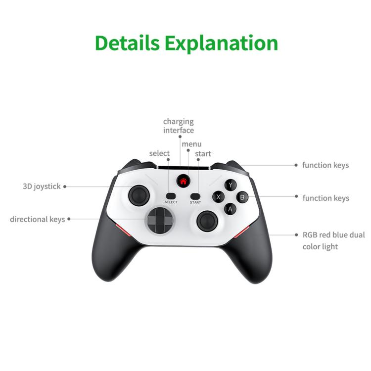 Handheld Game Consoles Support Large-Scale 3D Games, Specification: 256G