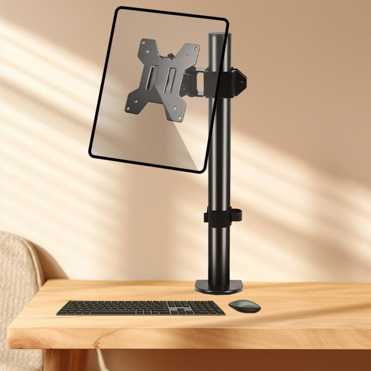 10-32 Inch Computer Monitor Height-Adjustable Swivel Desktop Stand - ZX-MT010