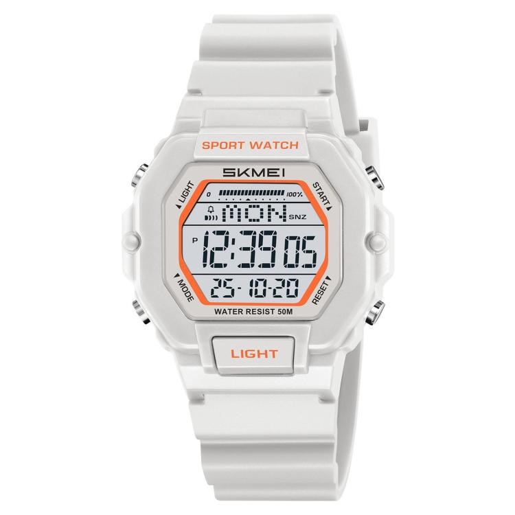 SKMEI 2573 Multifunctional Luminous Digital Watch With Alarm 50-Meter Water-Resistant Student Watch