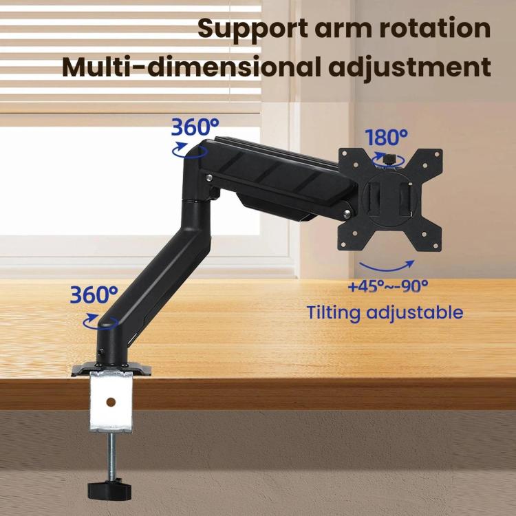 10-32 Inch Monitor Cylinder Spring Cantilever Desktop Height-Adjustable Bracket - DY-01
