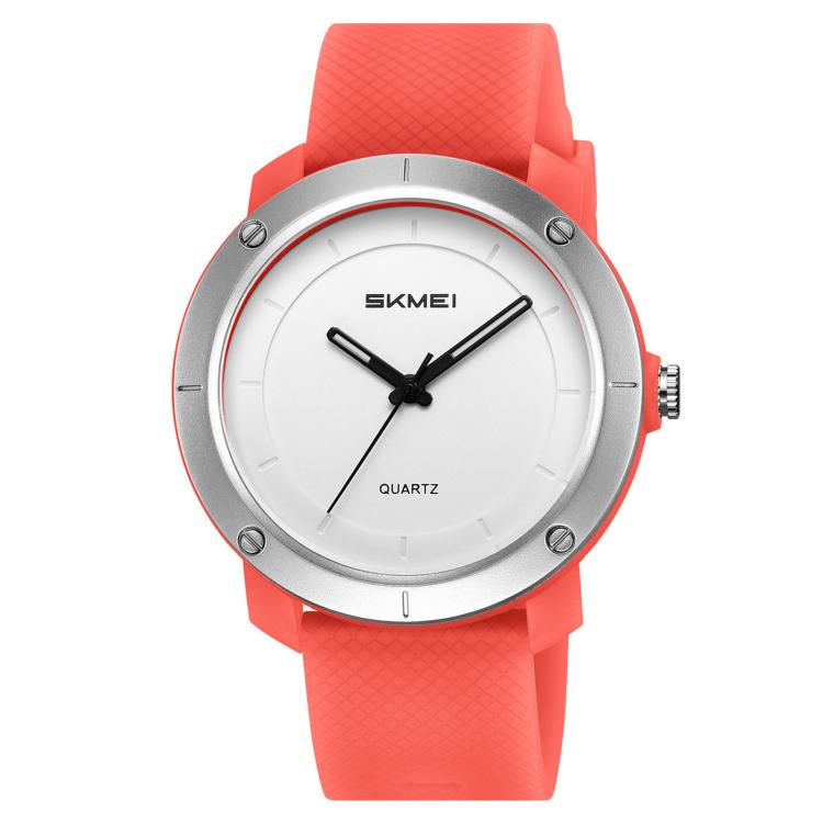 SKMEI 2557 Simple Unisex Couple Watch 50m Life Waterproof Quartz Watch