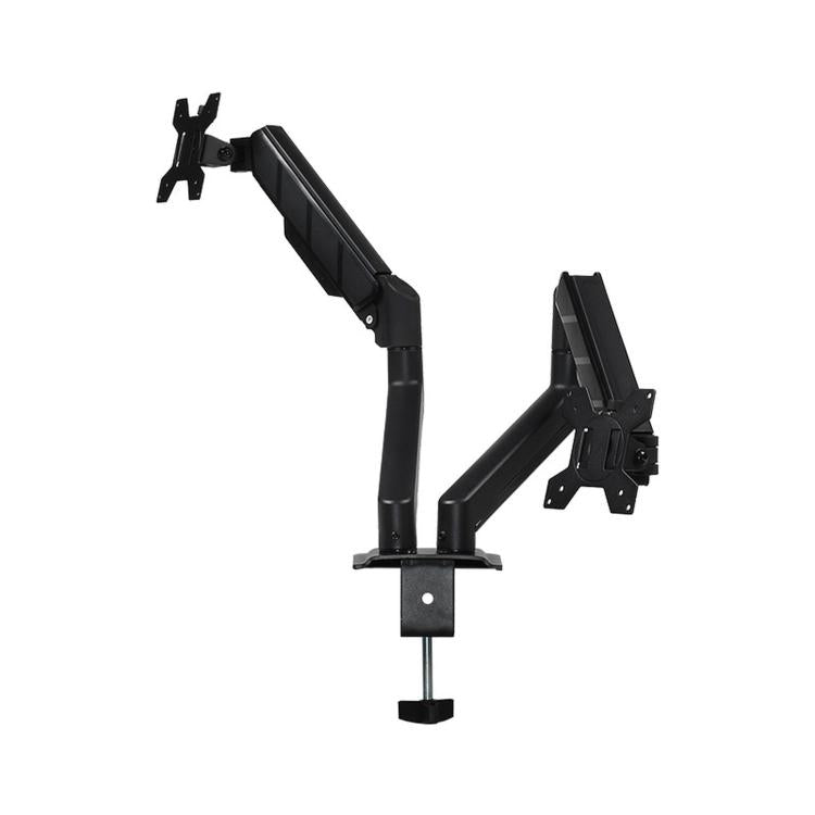 32-Inch Pneumatic Arm Dual-Screen Height-Adjustable Computer Monitor Stand - DY-02