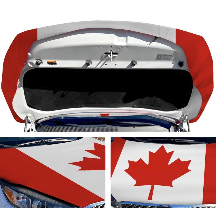 USA-Canada-Mexico World Cup Cheering Flag Dustproof Car Cover, Specification: Ecuador