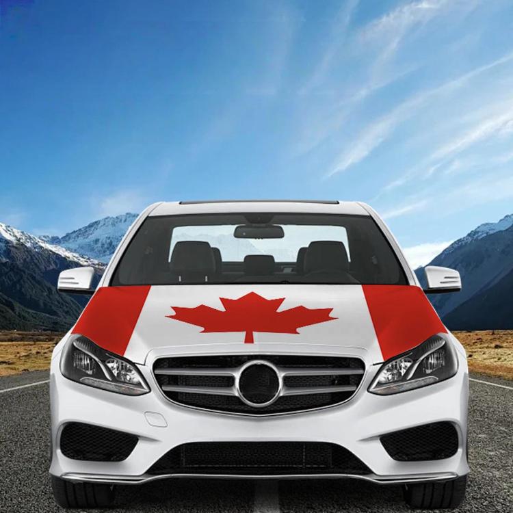 USA-Canada-Mexico World Cup Cheering Flag Dustproof Car Cover, Specification: Algeria