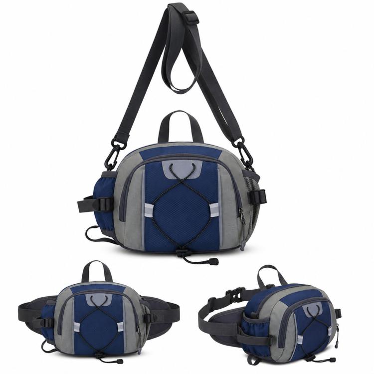 Large Capacity Sports Outdoor Hiking Waist Pack Multifunctional Waterproof Shoulder Bag