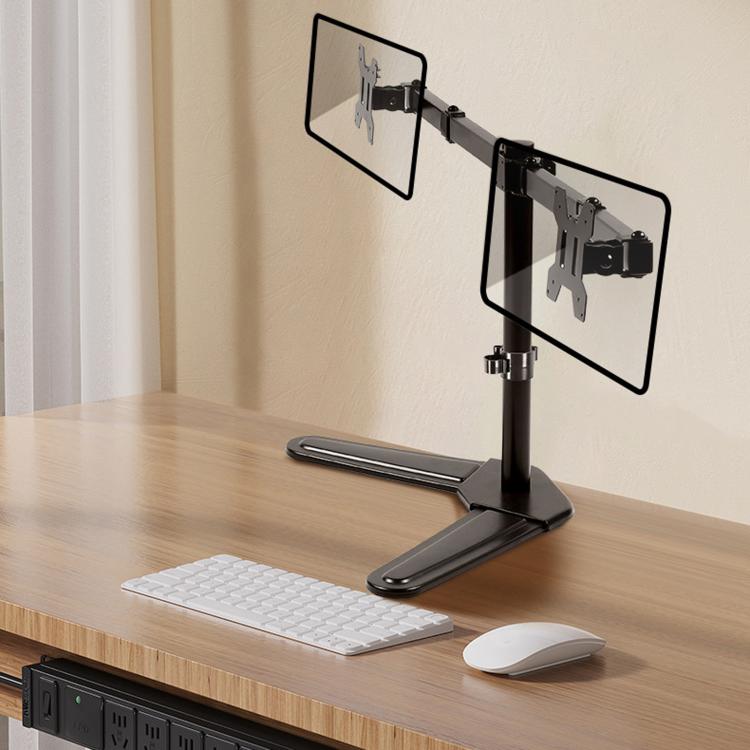 10-32 Inch Cantilever Splicing Rotating And Height-Adjustable Monitor Stand - ZX-01