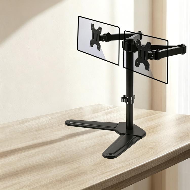 10-32 Inch Cantilever Splicing Rotating And Height-Adjustable Monitor Stand - ZX-01