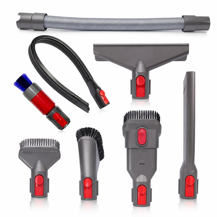 8-in-1 Attachment Kit For Dyson V15 V11 V10 V8 V7 Vacuum Cleaner Replacement Accessories