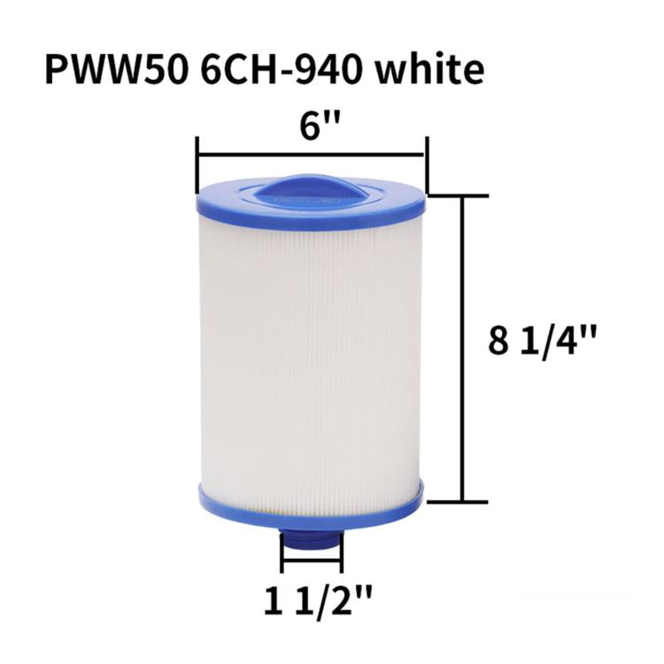 2pcs SPA Bathtub Swimming Pool Surf Massage Filter Replacement Cartridge PWW50 / 6CH-940