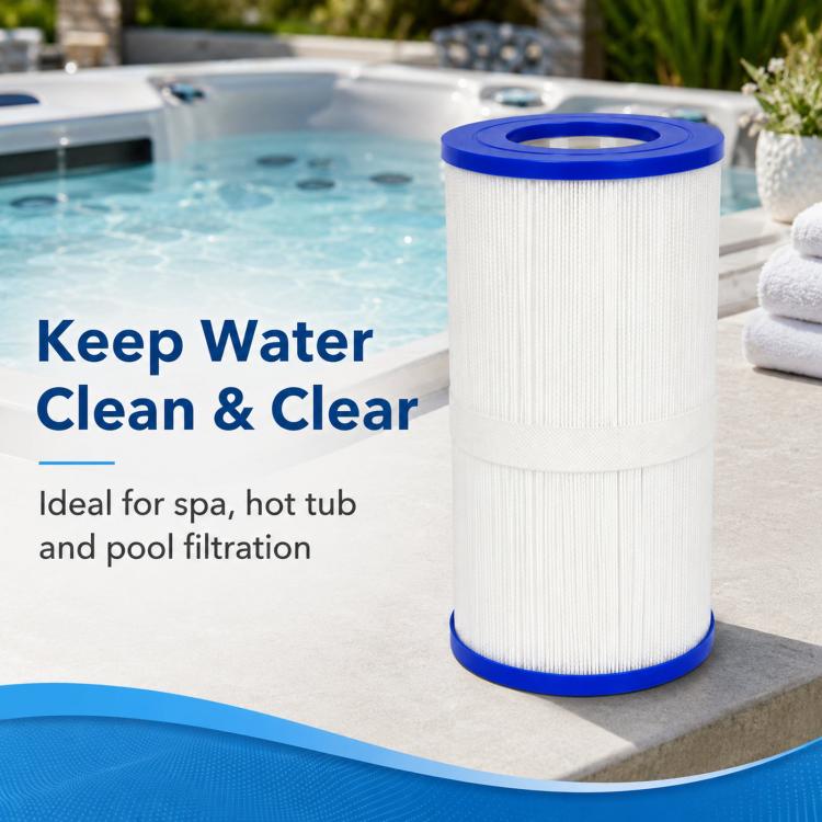 2pcs Spa Swimming Pool Bathtub Replacement Filter Cartridges FC-2375 / C-4326 / PRB25