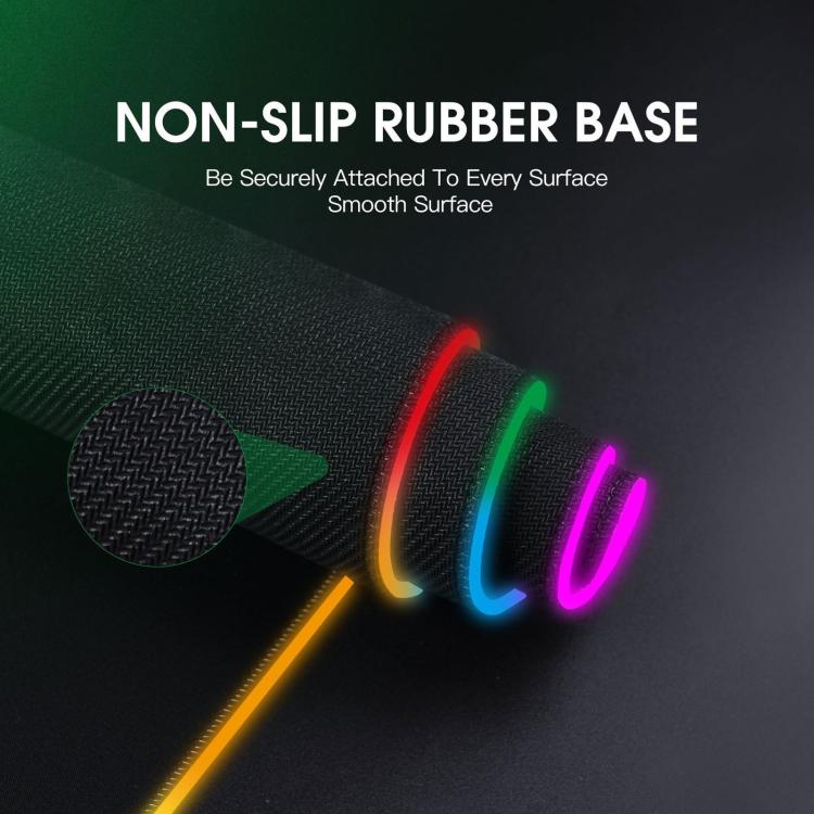 3 In 1 Magnetic Wireless Charging Station RGB Mouse Pad 15W Fast Wireless Charger Desk Mat For Phone, Watch, AirPods - 800x300x4mm