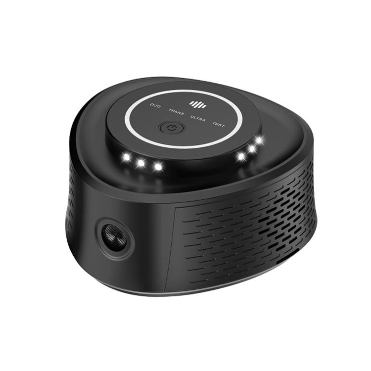 Intelligent Ultrasonic Mouse Repeller, Multi-Functional Mosquito & Cockroach Repellent Device - Black