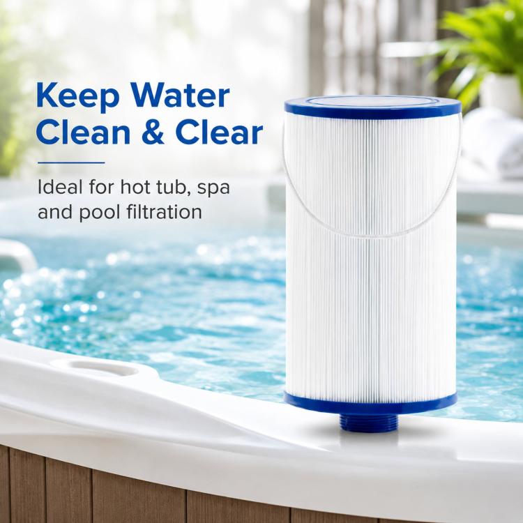2pcs Spa Swimming Pool Bathtub Replacement Filter Cartridges For Filbur FC-2402 / Watkins 303279 / POOLPURE PLFFC-2402