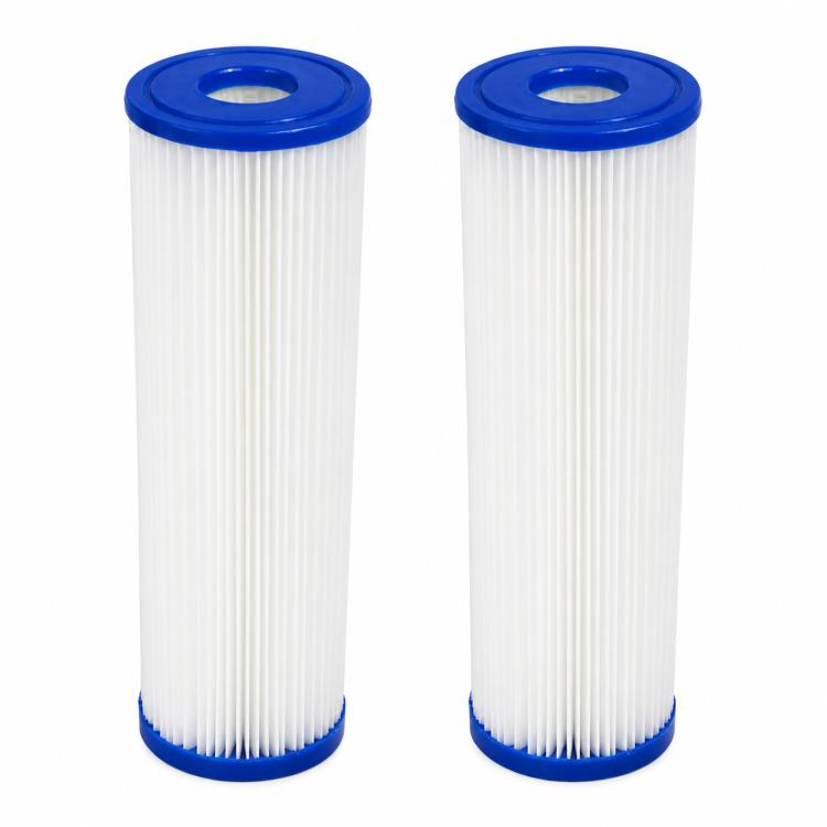 2pcs 20-micron Chiller Swimming Pool Pleated Filter Cartridge, Specification: 10 inch