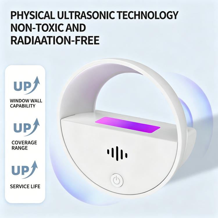 U112 Ultrasonic Car USB Mosquito & Mouse Repeller, Intelligent Portable Anti-Mosquito Device