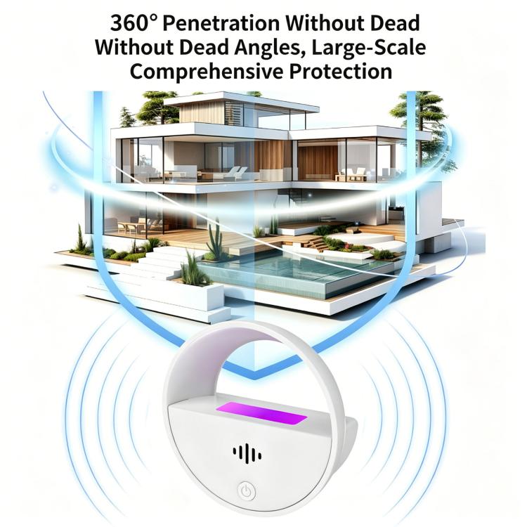 U112 Ultrasonic Car USB Mosquito & Mouse Repeller, Intelligent Portable Anti-Mosquito Device