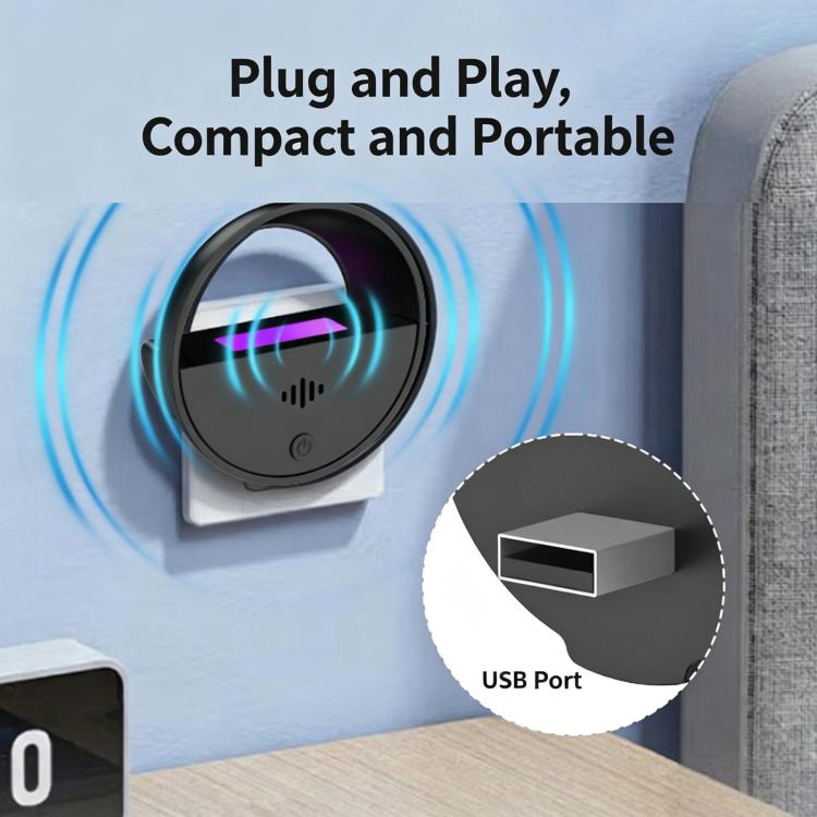 U112 Ultrasonic Car USB Mosquito & Mouse Repeller, Intelligent Portable Anti-Mosquito Device