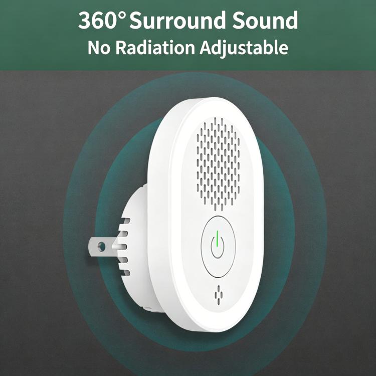 Intelligent Ultrasonic Mosquito Repellent Lamp, Household Silent Repeller For Mice, Insects & Cockroaches US Plug