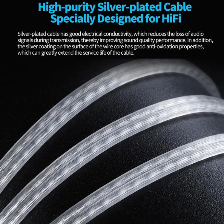 KZ AS24 PRO 24-driver Dynamic Driver HIFI In-Ear 1.2m Wired Gaming Earphones, Color: Basic Without Mic