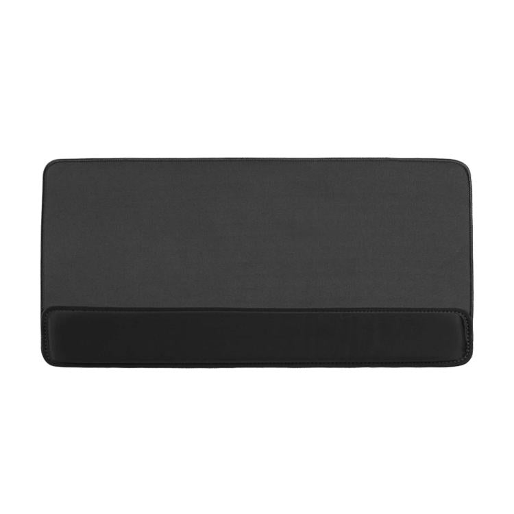 Large Integrated Wrist Rest Mouse Pad & Desk Mat, Office Gaming Wrist Support Keyboard Hand Rest