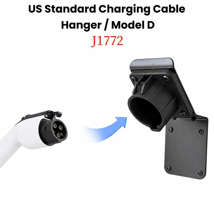 For  J1772 US Standard EV Charger Plug Holder, Charging Station Gun Dock Bracket