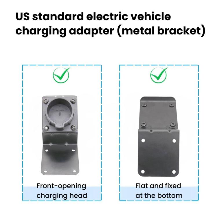 For  J1772 US Standard EV Charger Plug Holder, Charging Station Gun Dock Bracket