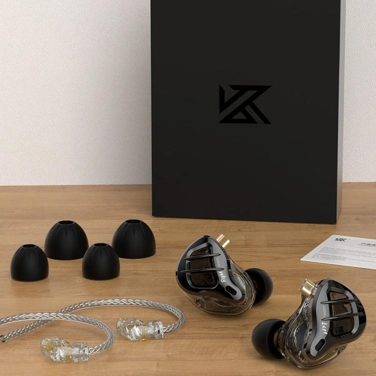 KZ-ZAR 1DD + 7BA HiFi In-Ear 1.2m Wired Earphones, Spec: Standard