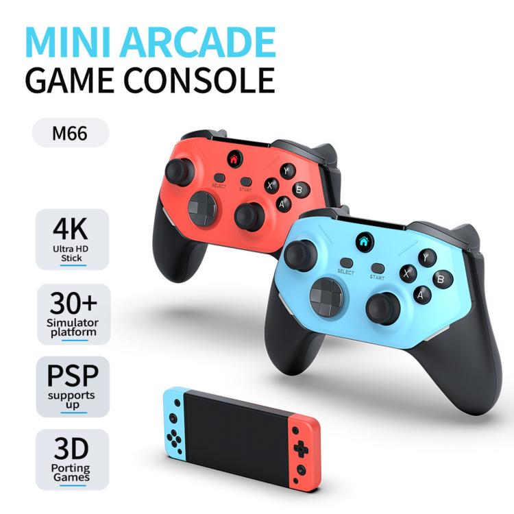 SJGAM M66 3-Piece Set HD 4K TV Game Console Large 3D Arcade Machine, Memory: 256GB