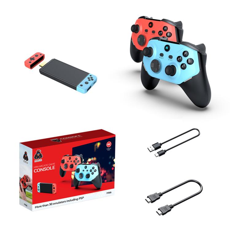 SJGAM M66 3-Piece Set HD 4K TV Game Console Large 3D Arcade Machine, Memory: 128GB