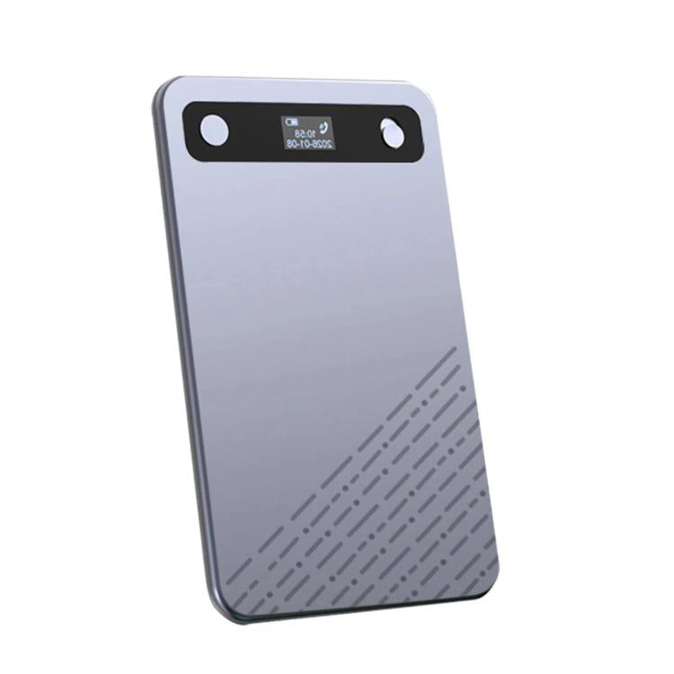 B86 Intelligent Noise-Reduction & Transcription Card-Shaped Voice Recorder, Bluetooth Magnetic AI Translator, Spec: 64GB